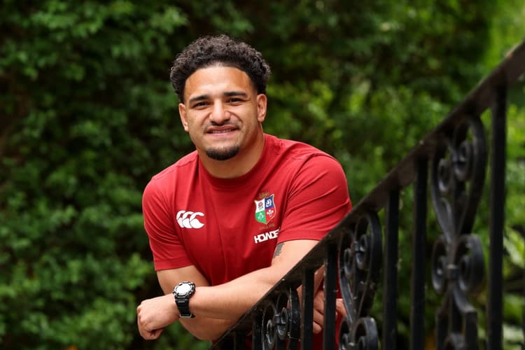 Sione Tuipulotu is committed to the Lions despite his Australian heritage. Photo: Getty Images
