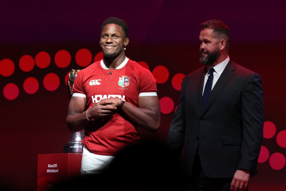 Maro Itoje has been unveiled as Lions captain. Photo: Getty Images