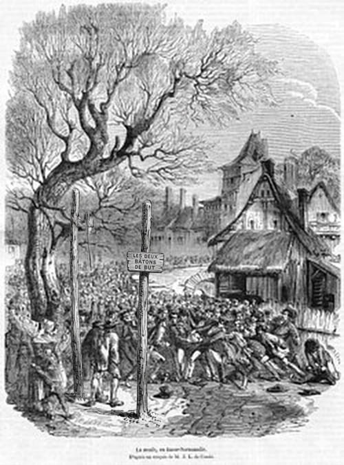 A little history about rugby posts