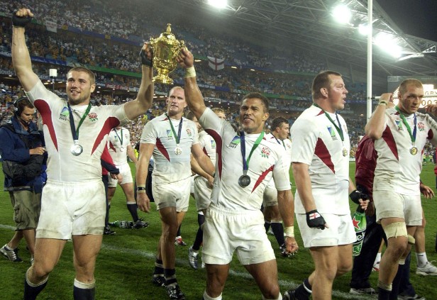 Ben Cohen England rugby 2003 World Cup celebration