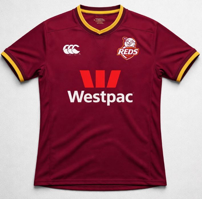 Queensland Reds Super Rugby 2026 home kit official
