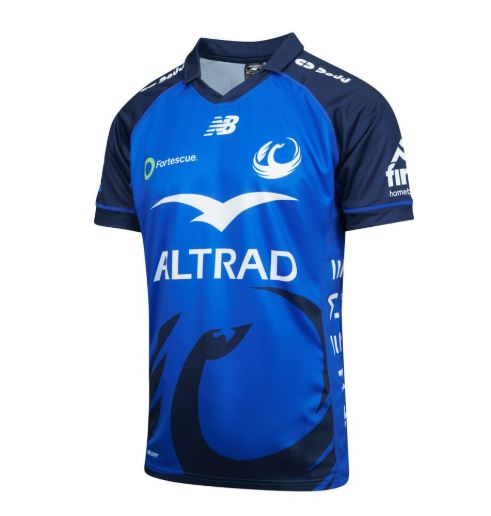 Western Force Super Rugby 2026 home jersey