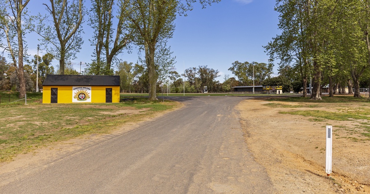 ANZAC Park, Gundagai - home of the Gundagai Adelong junior rugby league club