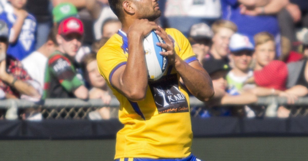Daniel Tupou playing for Country at the 2015 City v Country Origin match