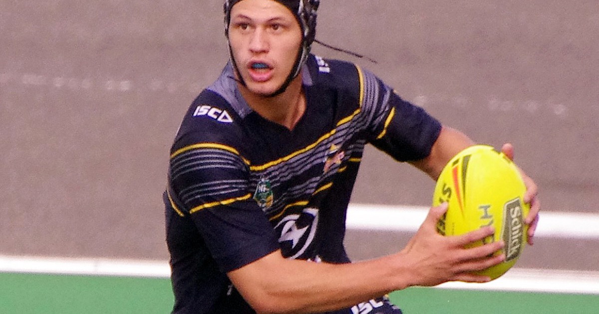 Kalyn Ponga in North Queensland Cowboys kit